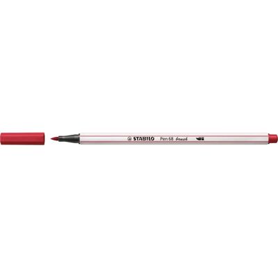 STABILO Pen 68 Pinselstift Rot - Filzstift für Handlettering STABILO Pen 68 Pinselstift Rot - Filzstift für Handlettering