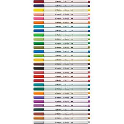 STABILO Pen 68 brush Verde Chiaro - penna feltro STABILO Pen 68 brush Verde Chiaro - penna feltro