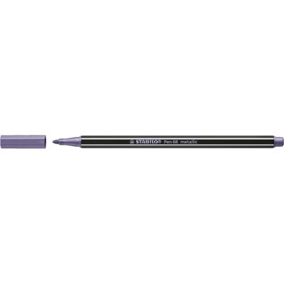 STABILO Pen 68 metallic Viool - Viltstift STABILO Pen 68 metallic Viool - Viltstift