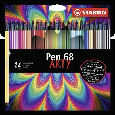 STABILO Pen 68 ARTY viltstift multicolour - Viltstift STABILO Pen 68 ARTY viltstift multicolour - Viltstift