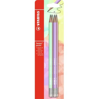 STABILO Pastel HB Grafiittikynä - 4 kpl STABILO Pastel HB Grafiittikynä - 4 kpl