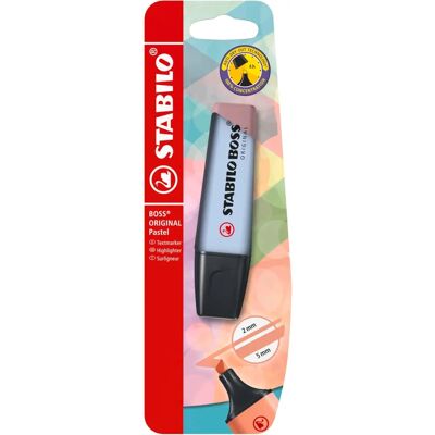 STABILO BOSS ORIGINAL Pastel - Wolkenblau Textmarker STABILO BOSS ORIGINAL Pastel - Wolkenblau Textmarker