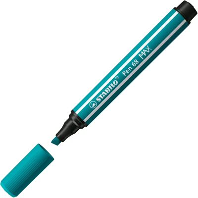 STABILO Pen 68 MAX Türkis - Filzstift für Kreativität STABILO Pen 68 MAX Türkis - Filzstift für Kreativität