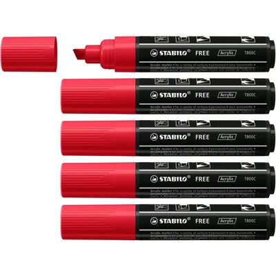 STABILO FREE Acrylic Marker T800C - Stor spets STABILO FREE Acrylic Marker T800C - Stor spets