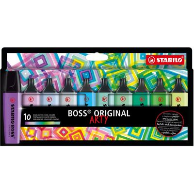 Set de Marqueurs Fluorescents Stabilo Original Arty - 10 Pièces Set de Marqueurs Fluorescents Stabilo Original Arty - 10 Pièces