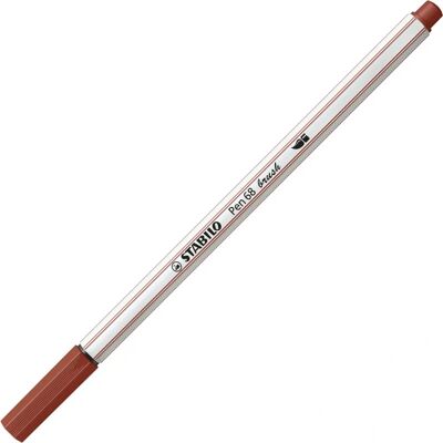 STABILO Pen 68 Pinselstift Braun - Filzstift STABILO Pen 68 Pinselstift Braun - Filzstift