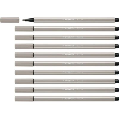 Stabilo Pen 68 Fin Spets Marker - Varm Grå - Markör Stabilo Pen 68 Fin Spets Marker - Varm Grå - Markör