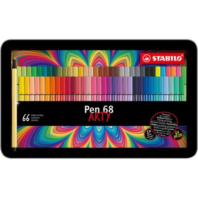 STABILO Pen 68 ARTY Filzstift Mittel Mehrfarbig - Filzstift STABILO Pen 68 ARTY Filzstift Mittel Mehrfarbig - Filzstift