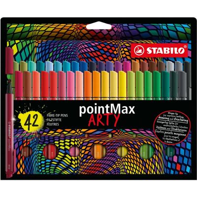 STABILO pointMax ARTY Fineliner Medium Multicolour - Produkttyp STABILO pointMax ARTY Fineliner Medium Multicolour - Produkttyp