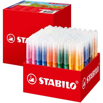 STABILO Maxi Schulpack 140 Filzstifte - Großes Farbset für Kinder STABILO Maxi Schulpack 140 Filzstifte - Großes Farbset für Kinder