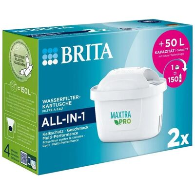 BRITA Maxtra Pro ALL-IN-1 - 2 Stück BRITA Maxtra Pro ALL-IN-1 - 2 Stück