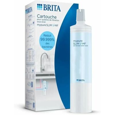 Filtro de agua Brita V-MF - Filtración en 3 etapas - Blanco Filtro de agua Brita V-MF - Filtración en 3 etapas - Blanco