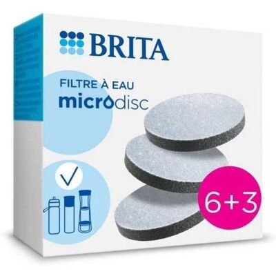 Pack de filtres à eau BRITA MicroDisc - 6+3 filtres Pack de filtres à eau BRITA MicroDisc - 6+3 filtres