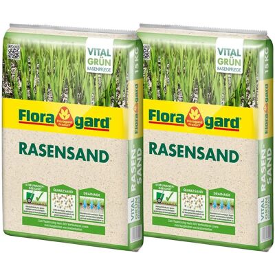 Floragard Quarzsand 15kg - Rasensand & Unebenheiten Floragard Quarzsand 15kg - Rasensand & Unebenheiten