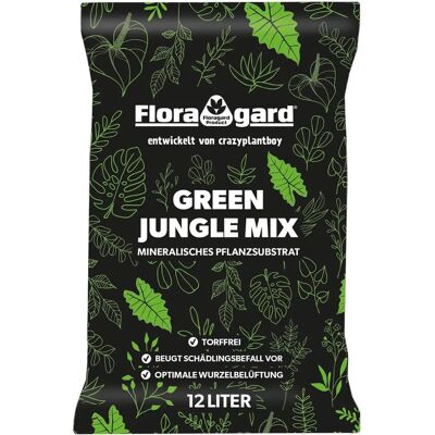Floragard - Green Jungle Mix - Mineralisch - torffrei - Potting substrate Floragard - Green Jungle Mix - Mineralisch - torffrei - Potting substrate