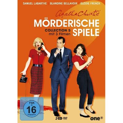Polyband/WVG Colección 5 de Agatha Christie Mörderische Spiele - DVD Polyband/WVG Colección 5 de Agatha Christie Mörderische Spiele - DVD