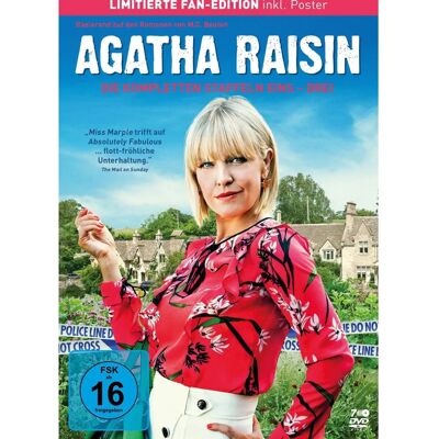 Polyband/WVG Agatha Raisin - Die kompletten Staffeln 1-3 - DVD Polyband/WVG Agatha Raisin - Die kompletten Staffeln 1-3 - DVD