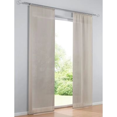 HEINE HOME Taupe Halbtransparente Gardinen - Gardinen HEINE HOME Taupe Halbtransparente Gardinen - Gardinen