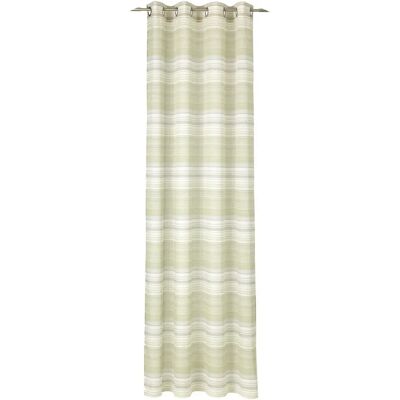 Deko Trends Bellina 623700266 Taupe vit öljettgardin - Door Curtain Deko Trends Bellina 623700266 Taupe vit öljettgardin - Door Curtain