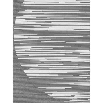 HEINE HOME Grau Gardine - Halbtransparent, 60cm x 145cm - Gardinen HEINE HOME Grau Gardine - Halbtransparent, 60cm x 145cm - Gardinen