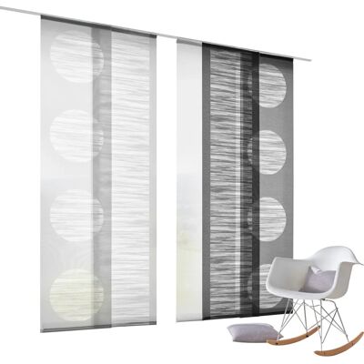 HEINE HOME 4 Paneel Gardinen - Halbtransparent, Polyester HEINE HOME 4 Paneel Gardinen - Halbtransparent, Polyester
