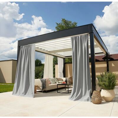 Neutex for you! Outdoorvorhang SOLERO - Wasserabweisend, UV-beständig, Leicht aufzuhängen Neutex for you! Outdoorvorhang SOLERO - Wasserabweisend, UV-beständig, Leicht aufzuhängen
