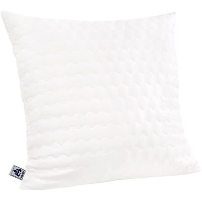 Irisette Vitamed kudde - Tillverkad i Tyskland - Andningsbar bomullssatin - Avtagbart fodral - Klimatreglerande fyllning - 80x80 cm - Kuddets typ Irisette Vitamed kudde - Tillverkad i Tyskland - Andningsbar bomullssatin - Avtagbart fodral - Klimatreglerande fyllning - 80x80 cm - Kuddets typ
