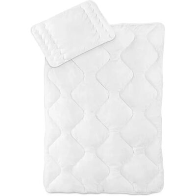 Traumnacht Kinderbettset - Atmungsaktive Mikrofaser, 100x135cm & Kissen Traumnacht Kinderbettset - Atmungsaktive Mikrofaser, 100x135cm & Kissen