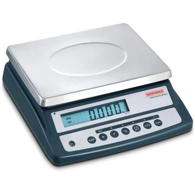 Soehnle Kompaktwaage - 15kg, Präzise, Einfache Bedienung - Digitalwaage Soehnle Kompaktwaage - 15kg, Präzise, Einfache Bedienung - Digitalwaage