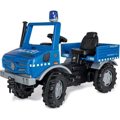 ROLLY TOYS ROLLY UNIMOG POLIZEI - Tretfahrzeug, blau, Kinder, inkl. Flashlight - Tretfahrzeug ROLLY TOYS ROLLY UNIMOG POLIZEI - Tretfahrzeug, blau, Kinder, inkl. Flashlight - Tretfahrzeug