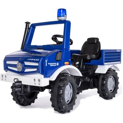 Véhicule à pédales Unimog de Rolly Toys - Modèle 38305 - Publicité Véhicule à pédales Unimog de Rolly Toys - Modèle 38305 - Publicité