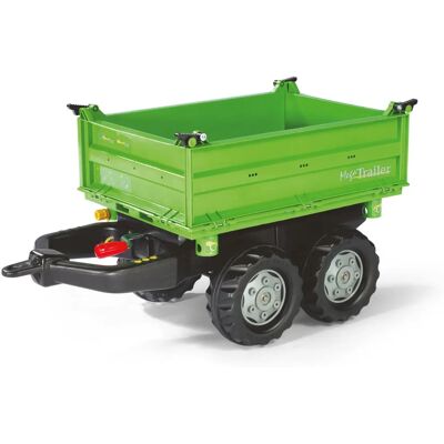 Rolly Toys RollyMega Trailer Groen - Speelgoedauto Aanhangwagen Rolly Toys RollyMega Trailer Groen - Speelgoedauto Aanhangwagen