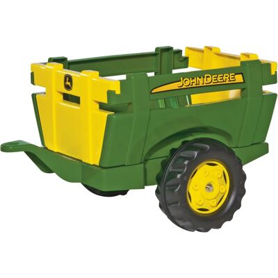 Remorque à pédales John Deere Vert de Rolly Toys Remorque à pédales John Deere Vert de Rolly Toys