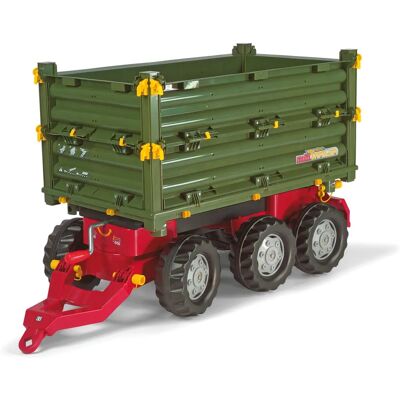 Remorque Multi Verte Rolly Toys - Jouet Enfant 113x48x45.5cm - Publicité Remorque Multi Verte Rolly Toys - Jouet Enfant 113x48x45.5cm - Publicité