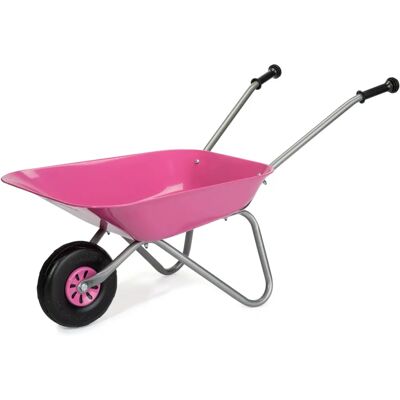 Rolly Toys Różowa Metalowa Taczka - Taczka Rolly Toys Różowa Metalowa Taczka - Taczka