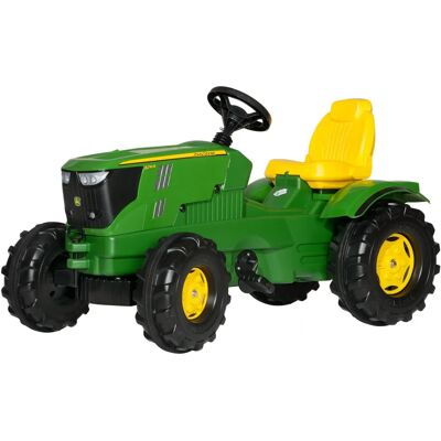 Rolly Toys John Deere 6210R Traktor na pedały - Zielony Rolly Toys John Deere 6210R Traktor na pedały - Zielony