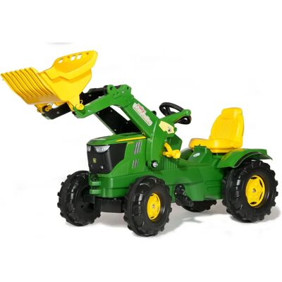 John Deere 6210R Trettraktor - Grün, Verstellbar, Sicher John Deere 6210R Trettraktor - Grün, Verstellbar, Sicher