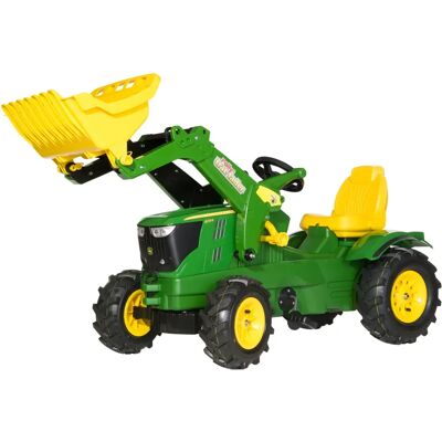 Rolly Toys John Deere 6210R Samochód do jazdy - Ładowacz przedni, opony powietrzne Rolly Toys John Deere 6210R Samochód do jazdy - Ładowacz przedni, opony powietrzne