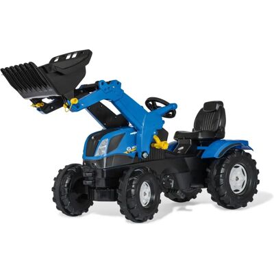 Trattore a Pedali Blu New Holland - Modello T7 - Giocattolo agricolo realistico Trattore a Pedali Blu New Holland - Modello T7 - Giocattolo agricolo realistico