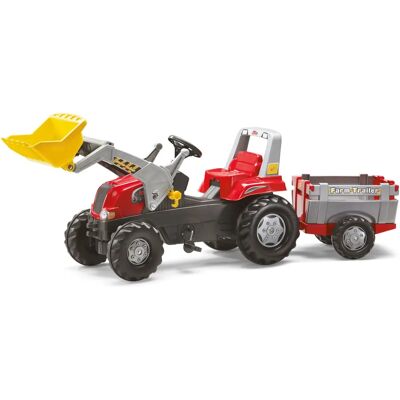 Rolly Toys RollyJunior RT Köra-traktor - Traktor med trailer Rolly Toys RollyJunior RT Köra-traktor - Traktor med trailer