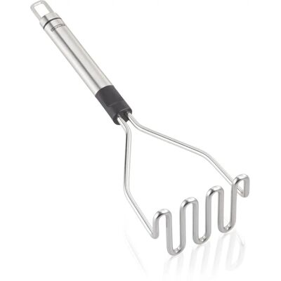 Leifheit 3032 Zwarte RVS Aardappelstamper - Keukengerei Leifheit 3032 Zwarte RVS Aardappelstamper - Keukengerei