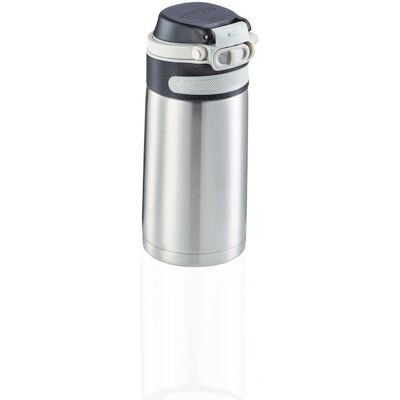 Cestovní hrnek Leifheit - Stříbrný - 350 ml - Nerezová ocel Cestovní hrnek Leifheit - Stříbrný - 350 ml - Nerezová ocel