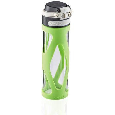 Leifheit 03260 Glas Trinkflasche - 600ml - Grün Leifheit 03260 Glas Trinkflasche - 600ml - Grün