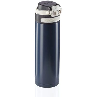 Leifheit Flip Thermosflasche 600 ml - Isolierter Edelstahbecher Leifheit Flip Thermosflasche 600 ml - Isolierter Edelstahbecher