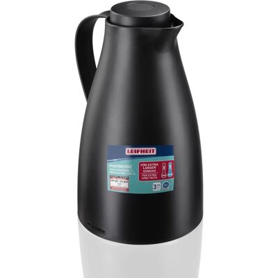 Leifheit Harmonic Thermoskanne - 1L Schwarz Leifheit Harmonic Thermoskanne - 1L Schwarz