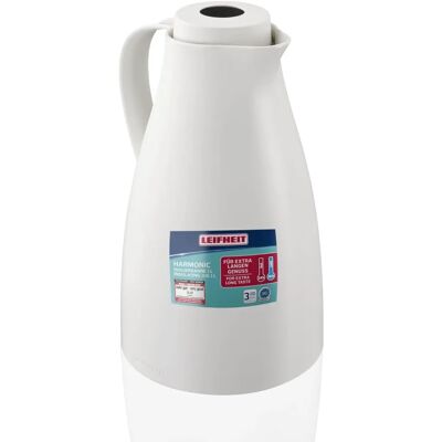 Leifheit Leifheit Harmonic Thermoskanne - 1L Weiß Leifheit Leifheit Harmonic Thermoskanne - 1L Weiß