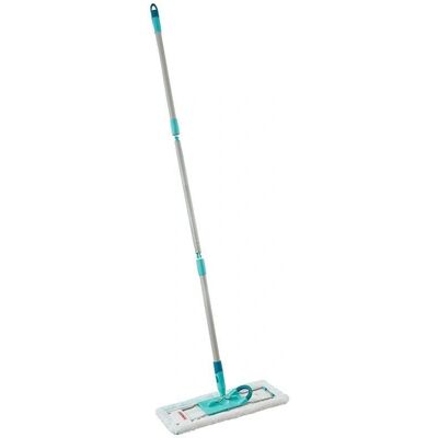 Leifheit Microfibre Mop - Back-Friendly, 42cm, Green, Silver, White - mop Leifheit Microfibre Mop - Back-Friendly, 42cm, Green, Silver, White - mop