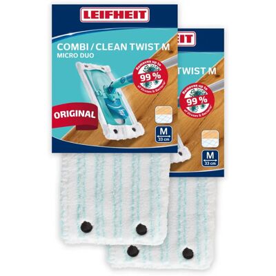 Leifheit Mikrofasertuch für Bodenwischer - Combi M - 33cm Leifheit Mikrofasertuch für Bodenwischer - Combi M - 33cm