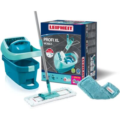 Sada mikrovláknových mopů Leifheit s Static krytem - 42 cm Sada mikrovláknových mopů Leifheit s Static krytem - 42 cm
