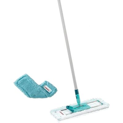 Leifheit Profi XL Micro Duo Bodenwischer + Statik Staubtuch - 42cm Breite - Stahlgriff Leifheit Profi XL Micro Duo Bodenwischer + Statik Staubtuch - 42cm Breite - Stahlgriff